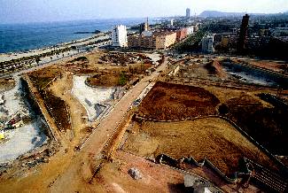 The Diagonal Mar development site (1999)