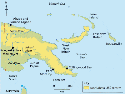 Papua New Guinea PNG possesses one of the planet's largest remaining 