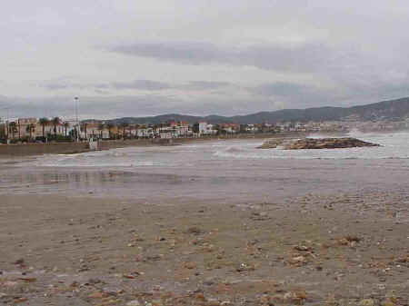 Sitges Beaches, Numbers 12, 13 and 14, November storms 2001