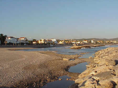 Sitges Beaches, Numbers 12, 13 and 14 after the storms, November 2001