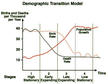 Demographic Transition Chart