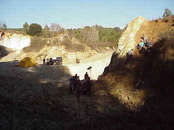 The Big Dig site at Besalu