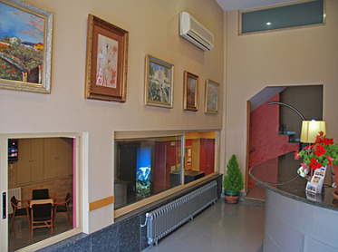 Hotel reception