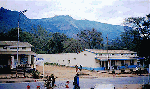 Industrial area along the airport road