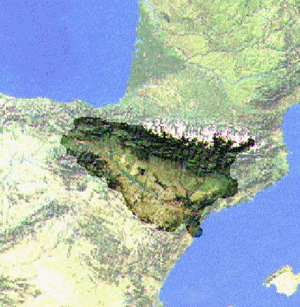 Ebro drainage basin