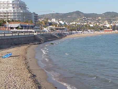 l'Estanyol Beach Sitges, June 2002