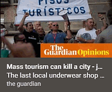 Mass tourism can kill a city â€“ just ask Barcelonaâ€™s residents