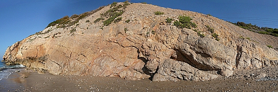 Faulting and folding at Sitges, Barcelona