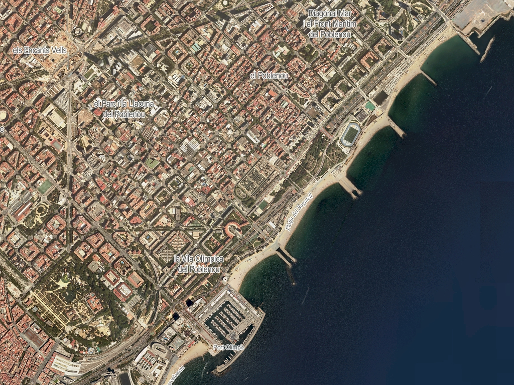 Poblenou and Olympic Port 2016