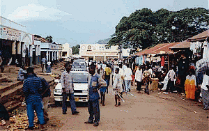 The market in Zomba